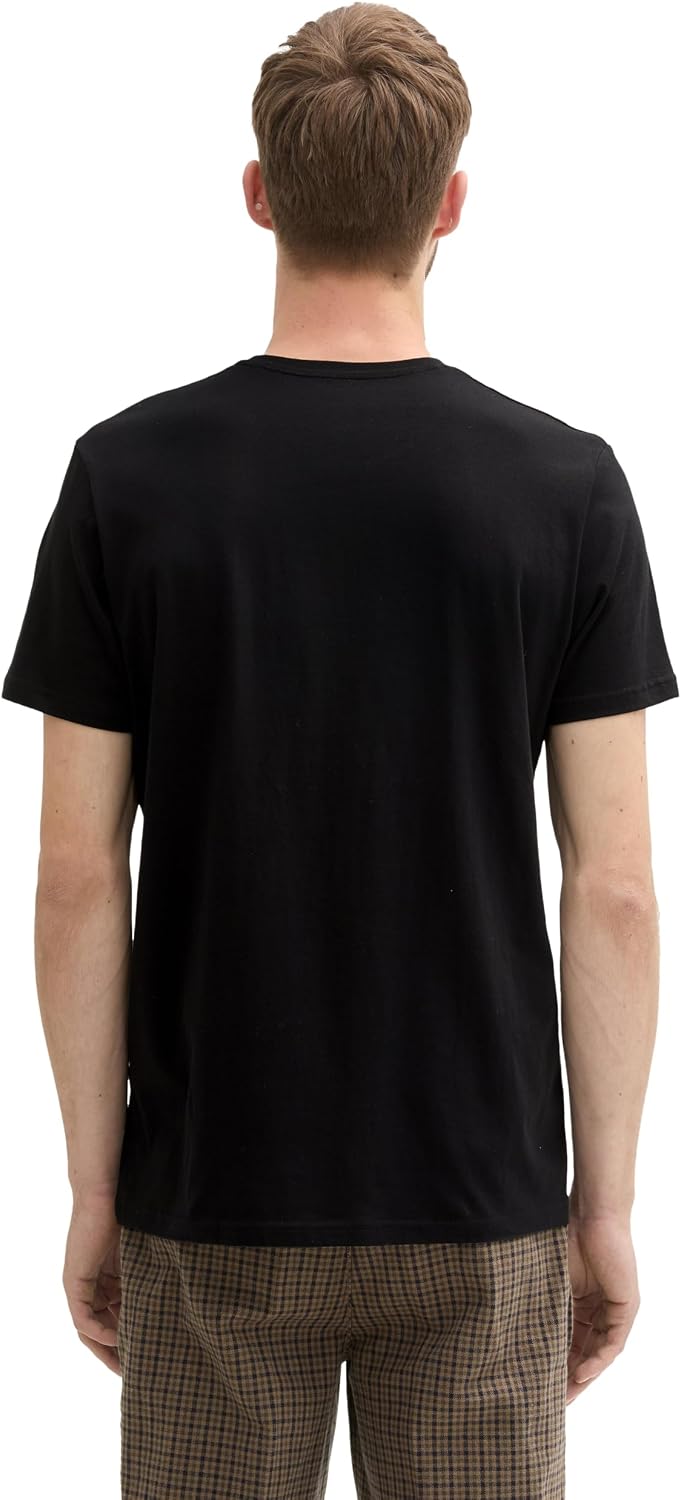 Tom Tailor Herren T-Shirt 2er Pack Crewneck Baumwolle XXS-3XL