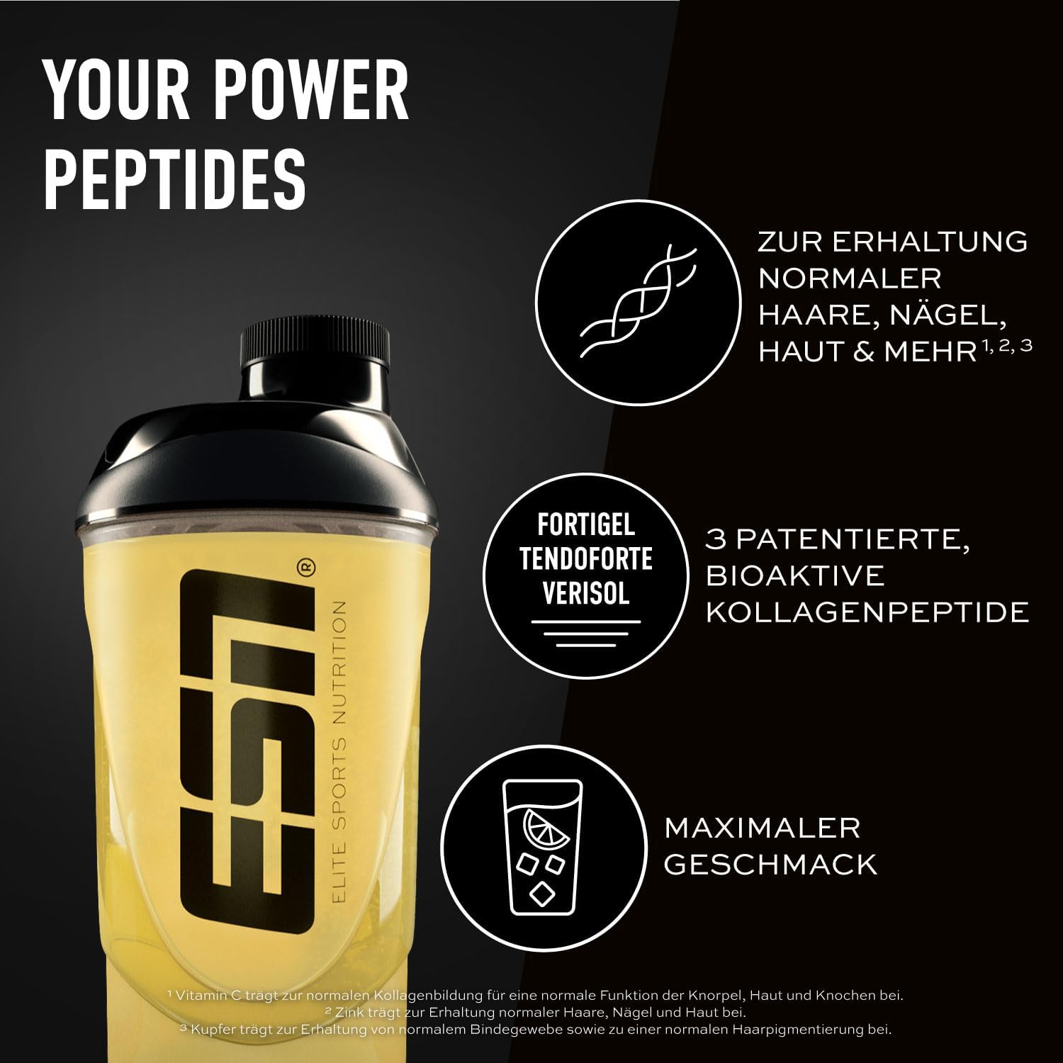 ESN Collagen Peptides Fresh Cherry Made in Germany verschiedene Sorten