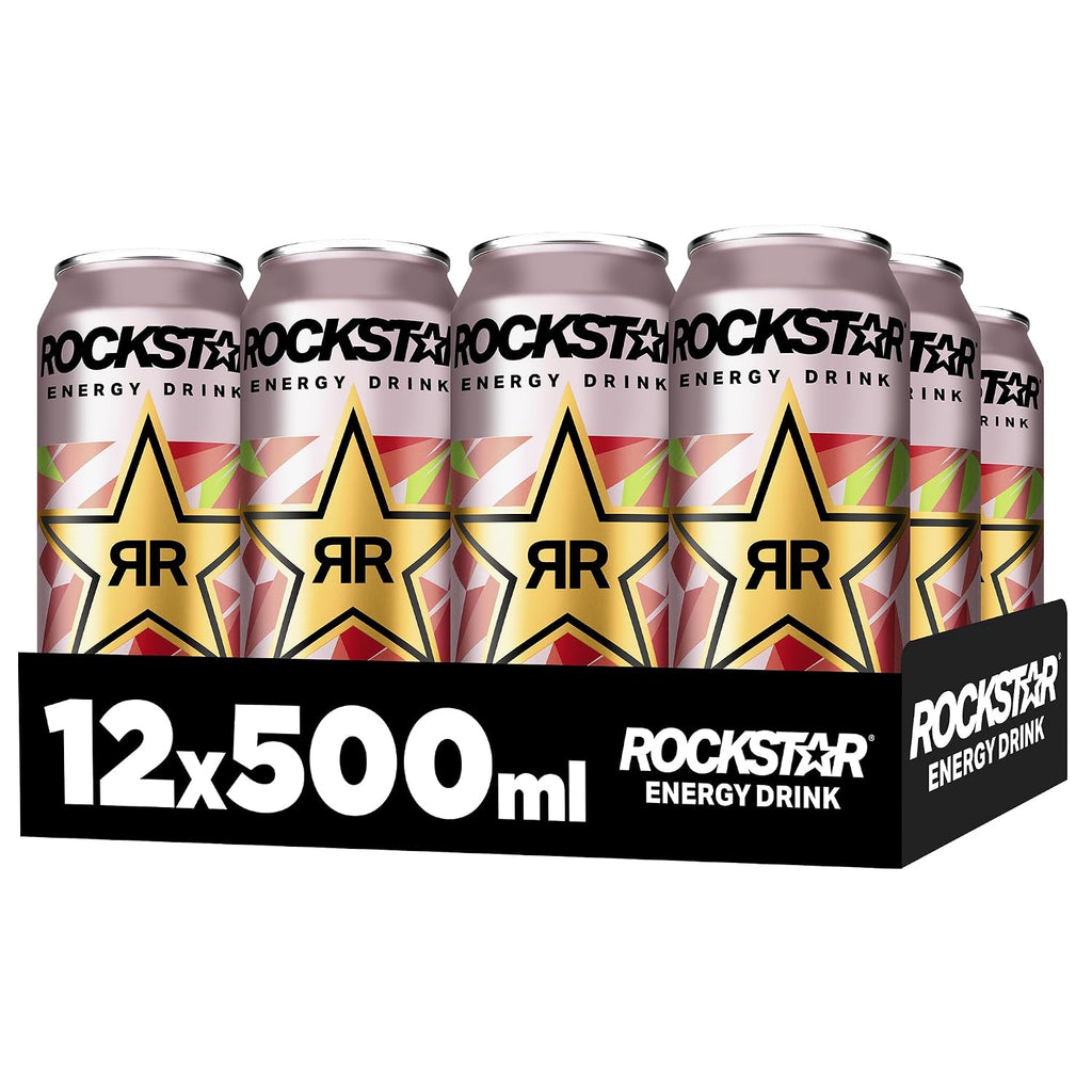 Rockstar Energy Drink Strawberry Lime 12 x zuckerfrei