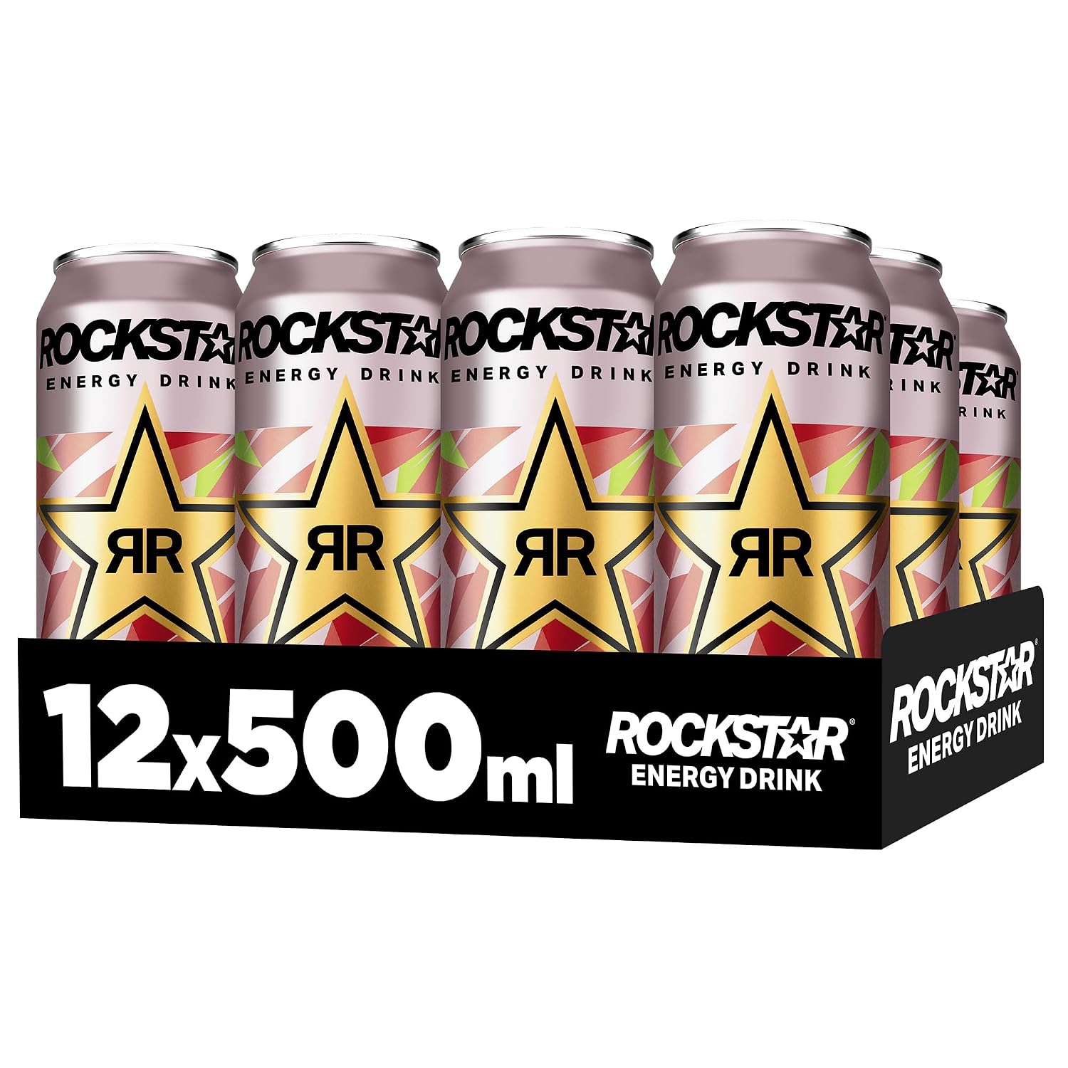 Rockstar Energy Drink Strawberry Lime 12 x zuckerfrei