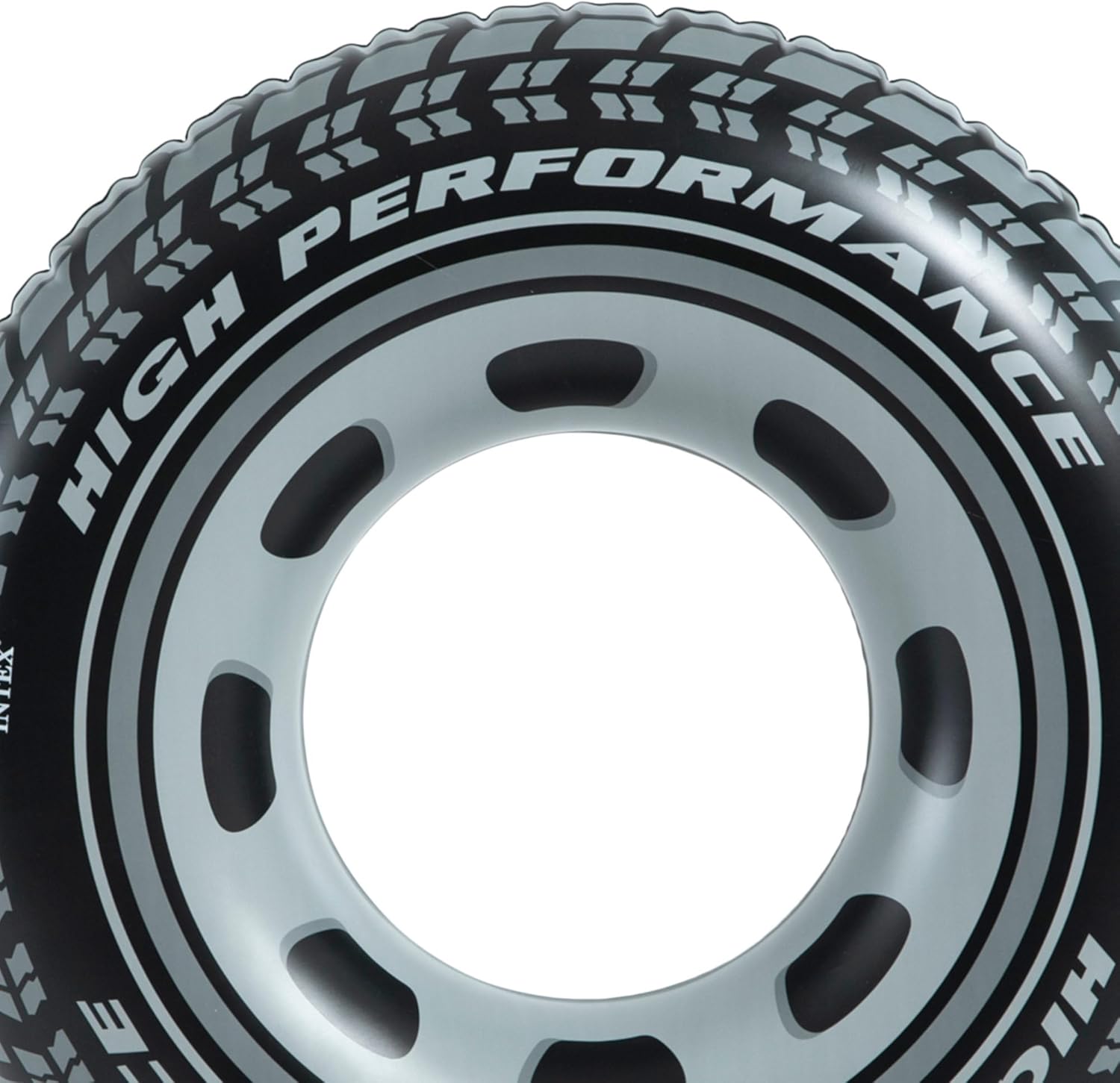 Intex Schwimmring Reifen 91 cm Vinyl schwarz Aufblasbar