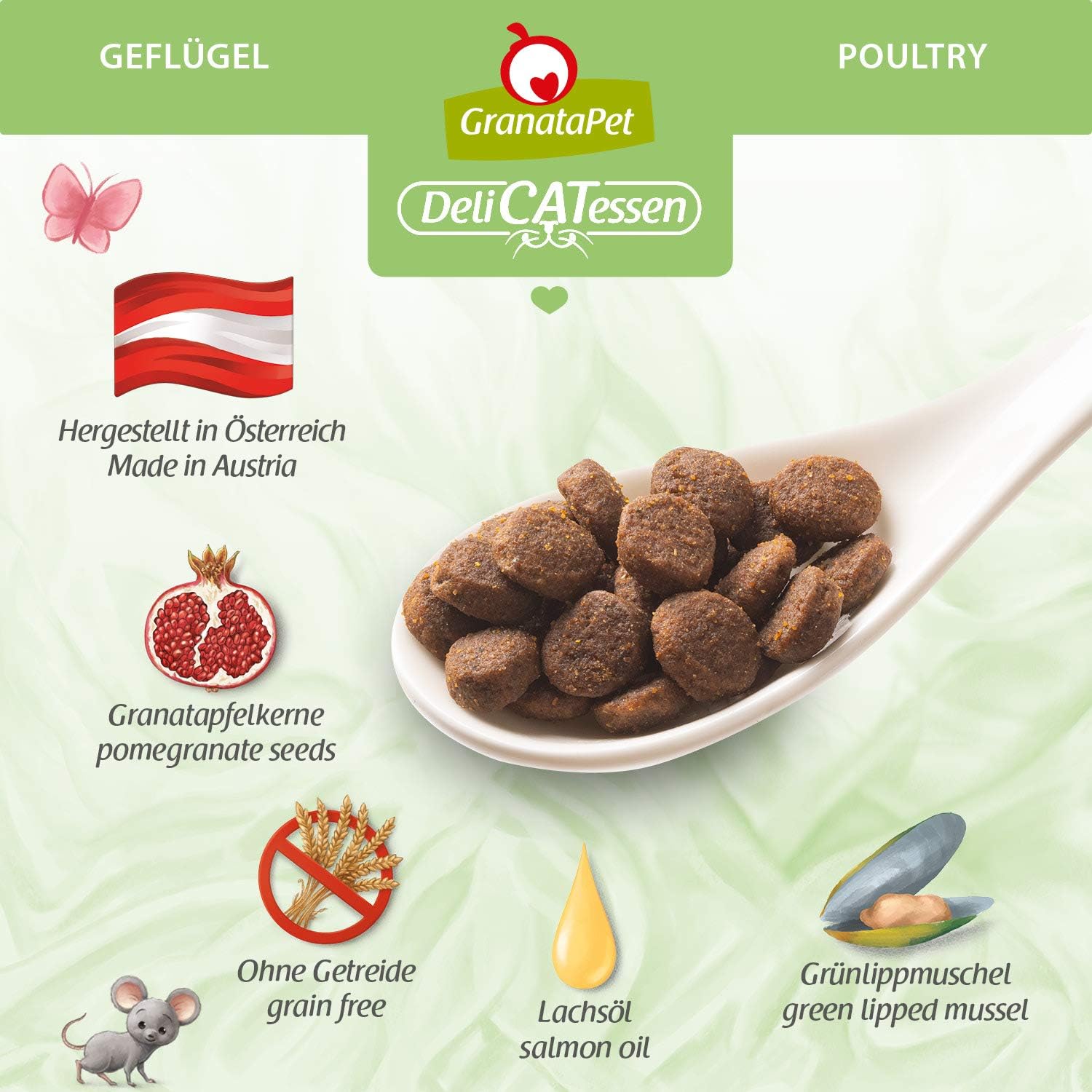 Katzen Trockenfutter GranataPet DeliCatessen verschiedene Sorten