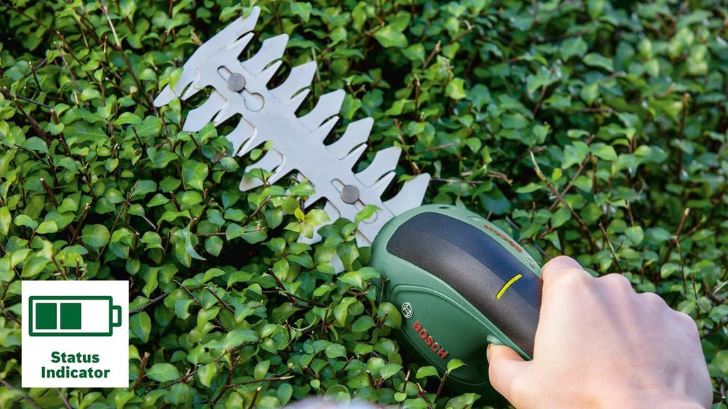 Bosch EasyShear Akku-Gartenschere 3,6V, 40 Min Laufzeit, 12 cm Strauch