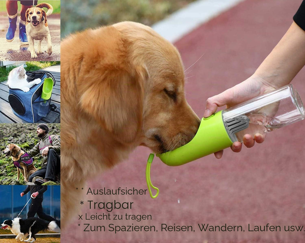 PETKIT Eversweet Hundetrinkflasche faltbar auslaufsicher fuer unterwegs