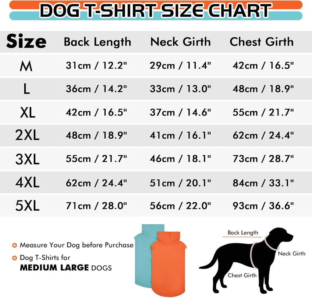 Hundekuehlweste 2er-Pack Orange Blau mit Stehkragen und dehnbarem Bauchgurt