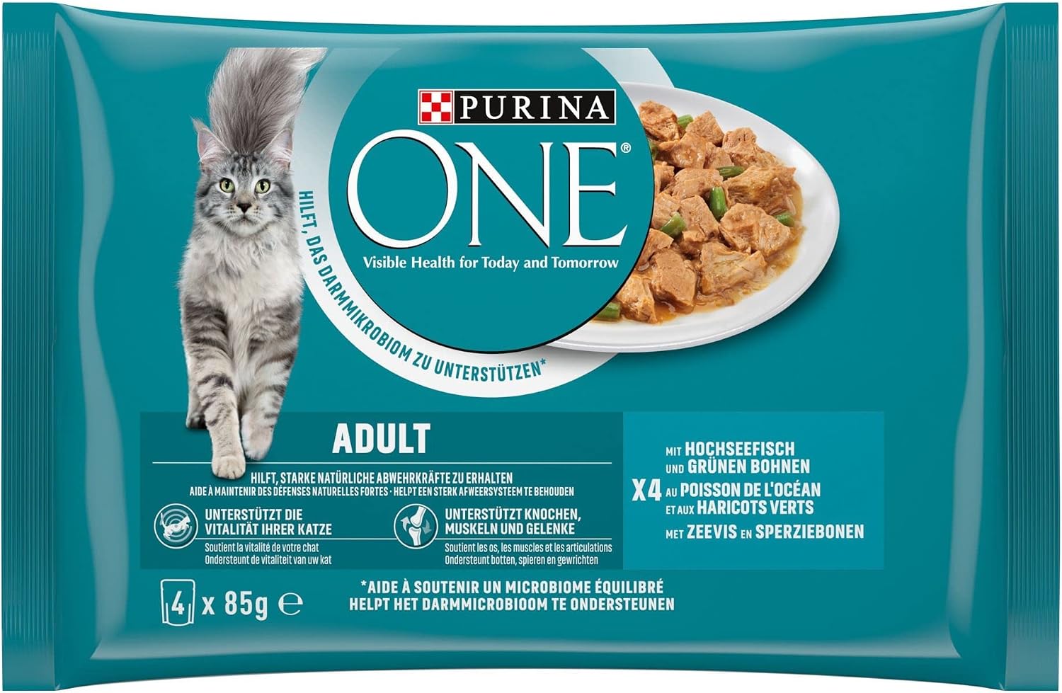 Katzenfutter Nass PURINA ONE 24er-48er Pack verschiedene Sorten