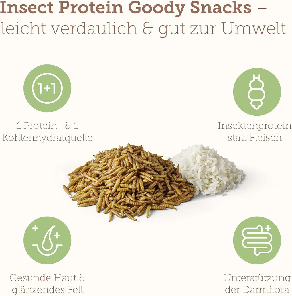 MERA Pure Sensitive Goody Snack Insect 600g Hundeleckerli Insektenprotein gluten
