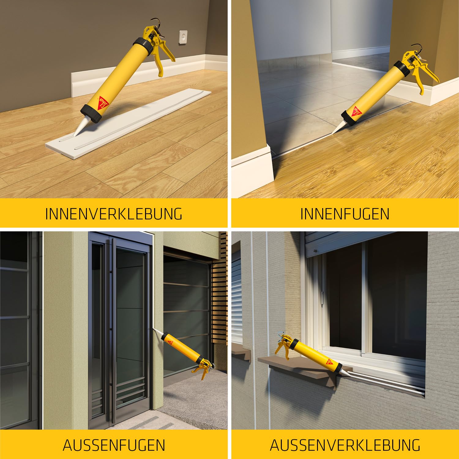 Sikaflex 11 FC Purform Kleb- und Dichtstoff Weiss