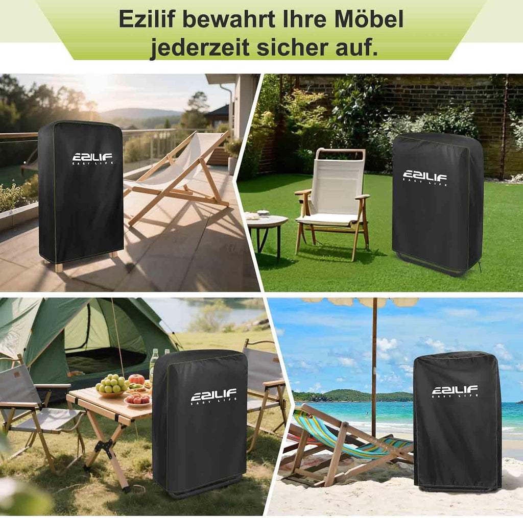 Schutzhuelle fuer Klappstuhl 70x110 cm, wasserdicht, wind- und UV-bestaendig