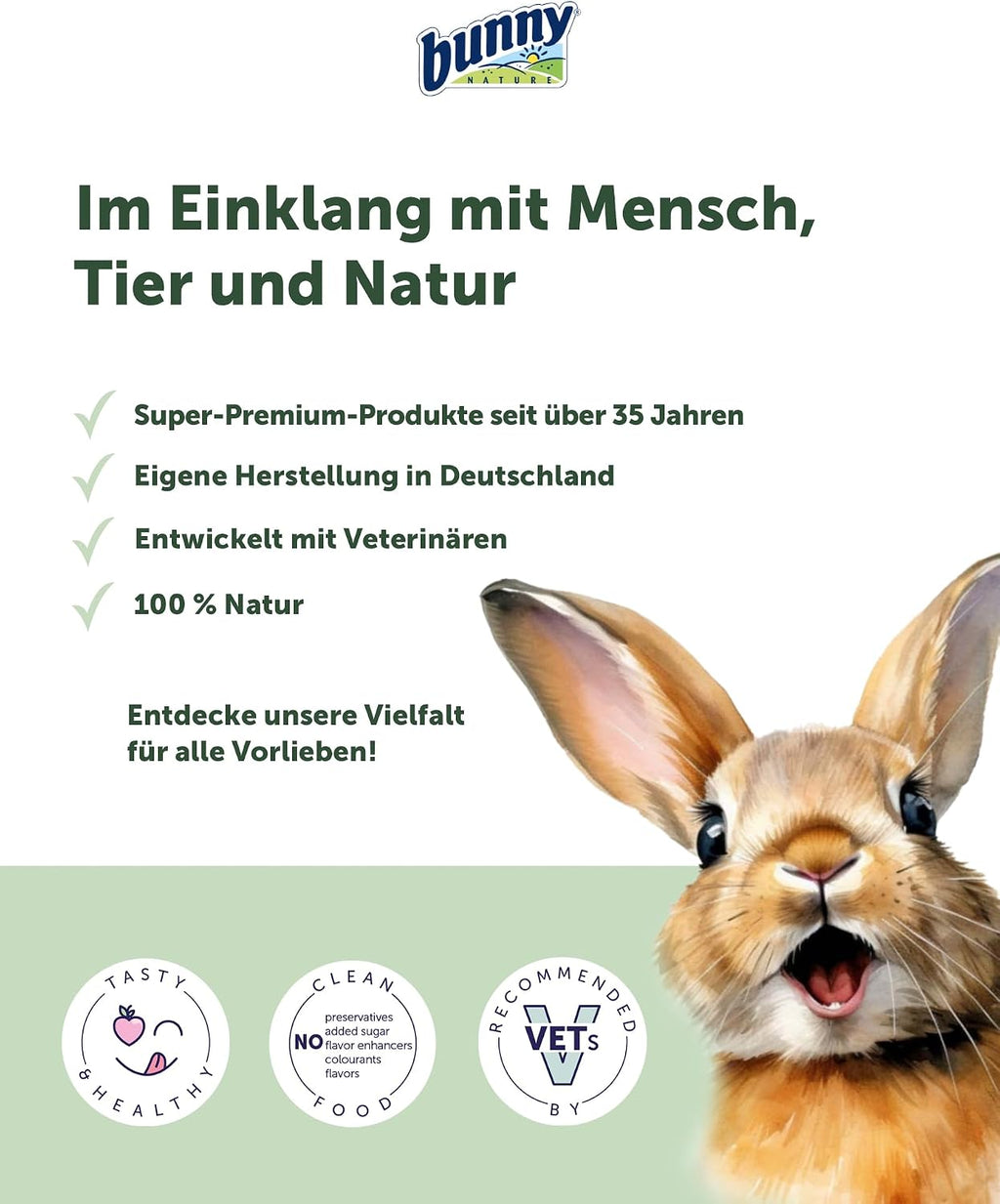 bunnyNature HamsterTraum Expert 500g Alleinfutter Hamsterfutter mit Mehlwürmern