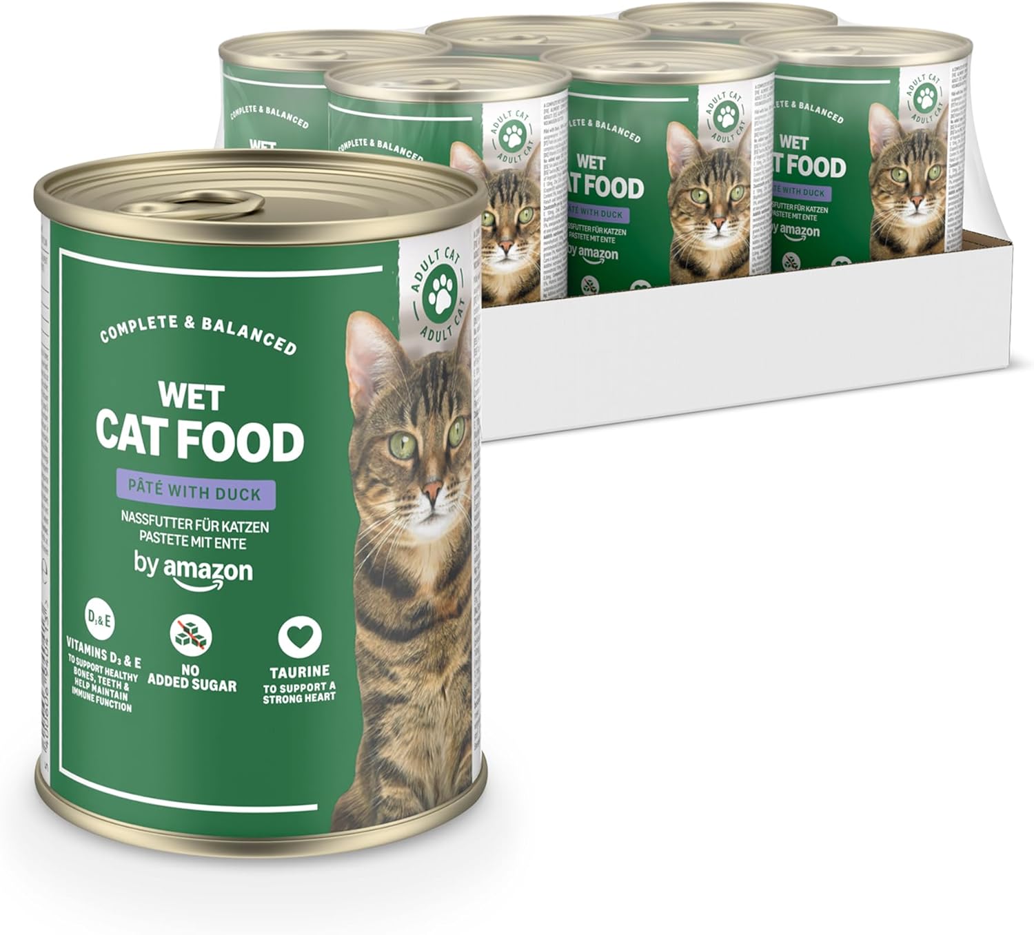 Katzen Nassfutter Pastete Huhn getreidefrei Dose 12 Stueck