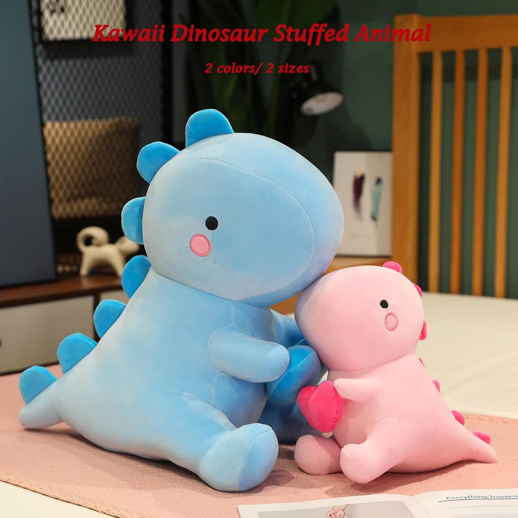Dino Plueschtier mit Herz 30cm-50cm rosa Kuscheltier Valentinstag