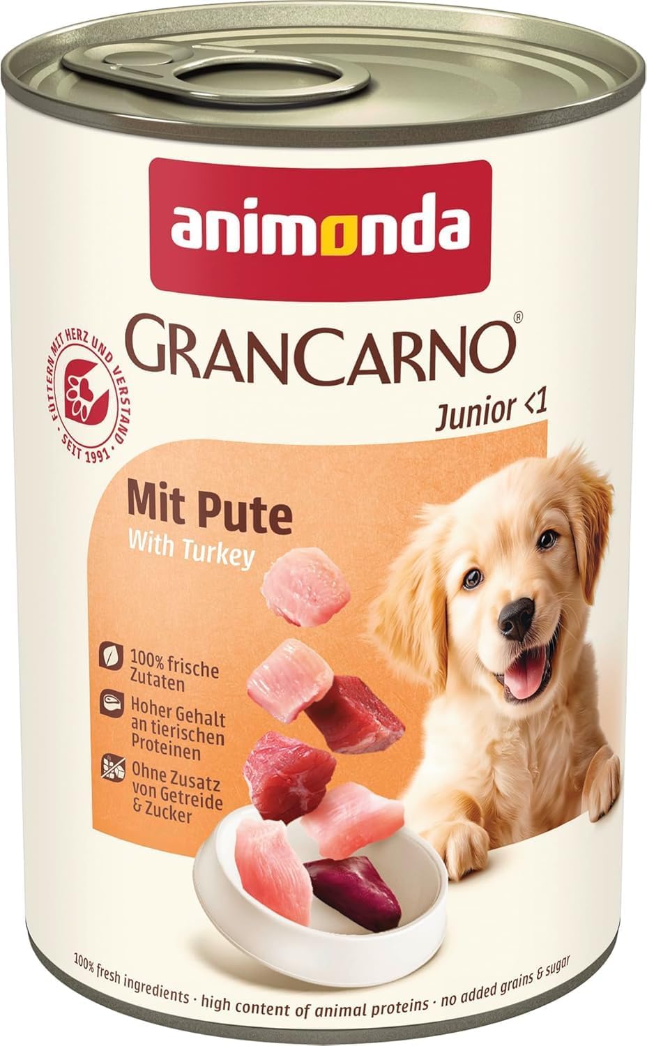 Animonda GranCarno Junior Welpen Nassfutter Rind & Huhn verschiedene Sorten