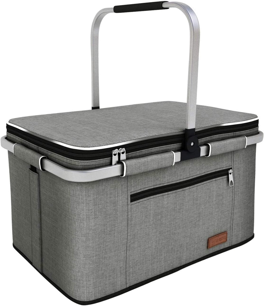 faltbare isolierte Kuehltasche wasserdicht fuer Camping Picknick