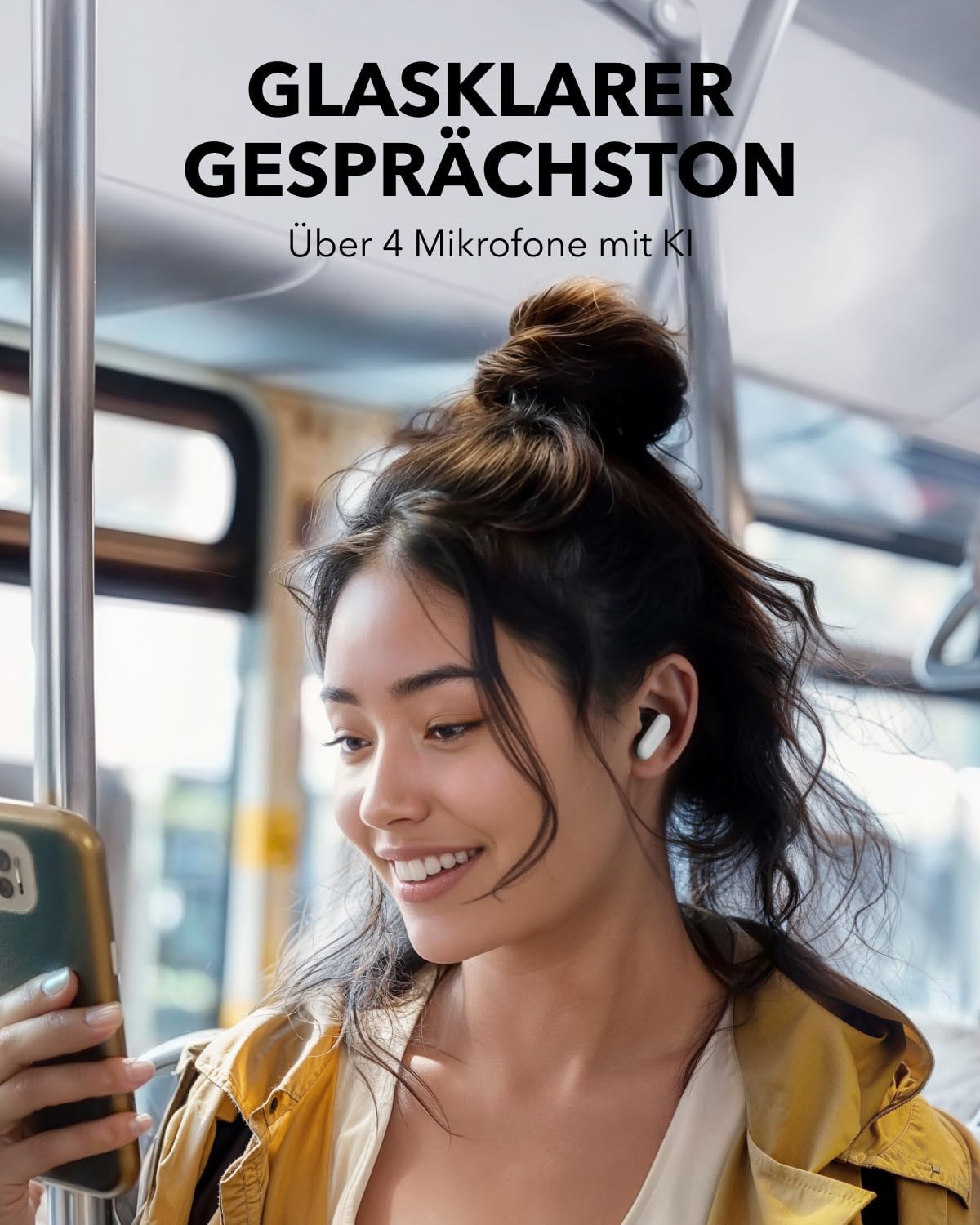 Anker Soundcore P30i In-Ear Bluetooth Kopfhoerer Noise Cancelling 45 Std Akkulauf