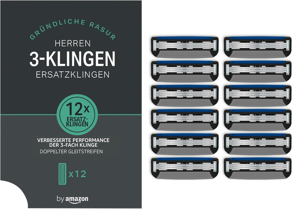 Herren Rasierklingen 12 Stueck 5 Klingen System kompatibel