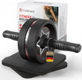 FunFlex Bauchroller Bauchmuskeltrainer Set fuer Zuhause Ganzkoerpertraining