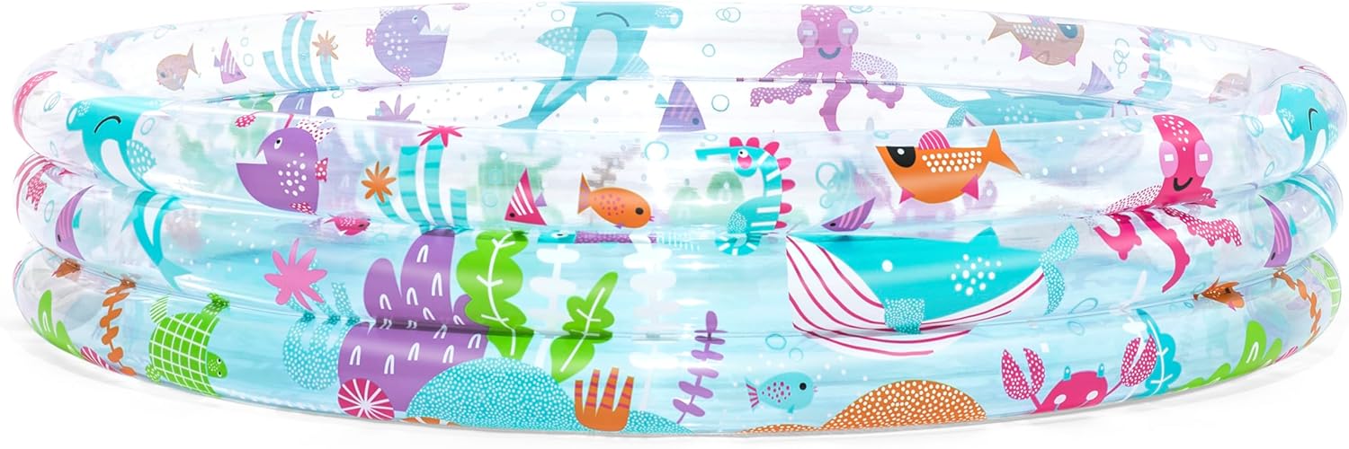 Bestway Kinder Planschbecken Deep Dive Ø152 x 30 cm Aufstellpool
