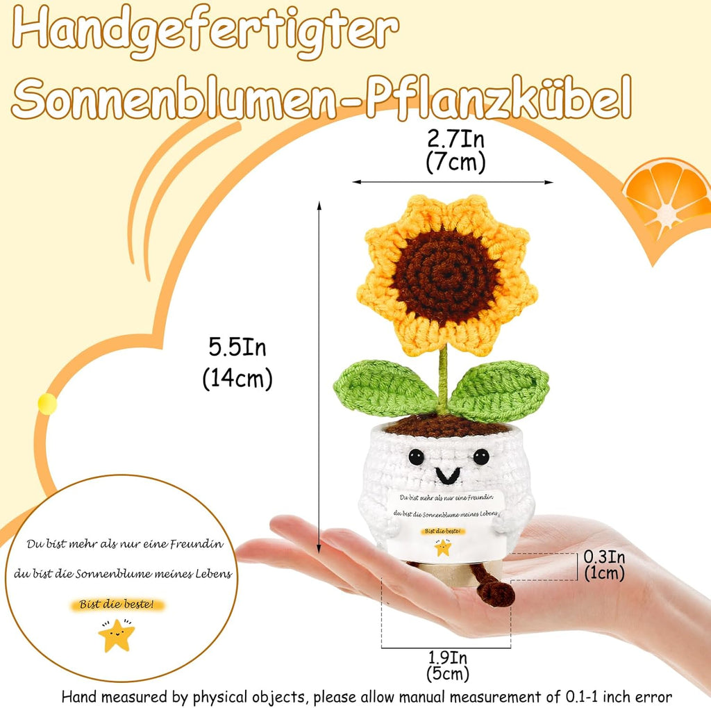Gehaekeltes Herz Anhaenger Gluecksbringer Geschenk Valentinstag