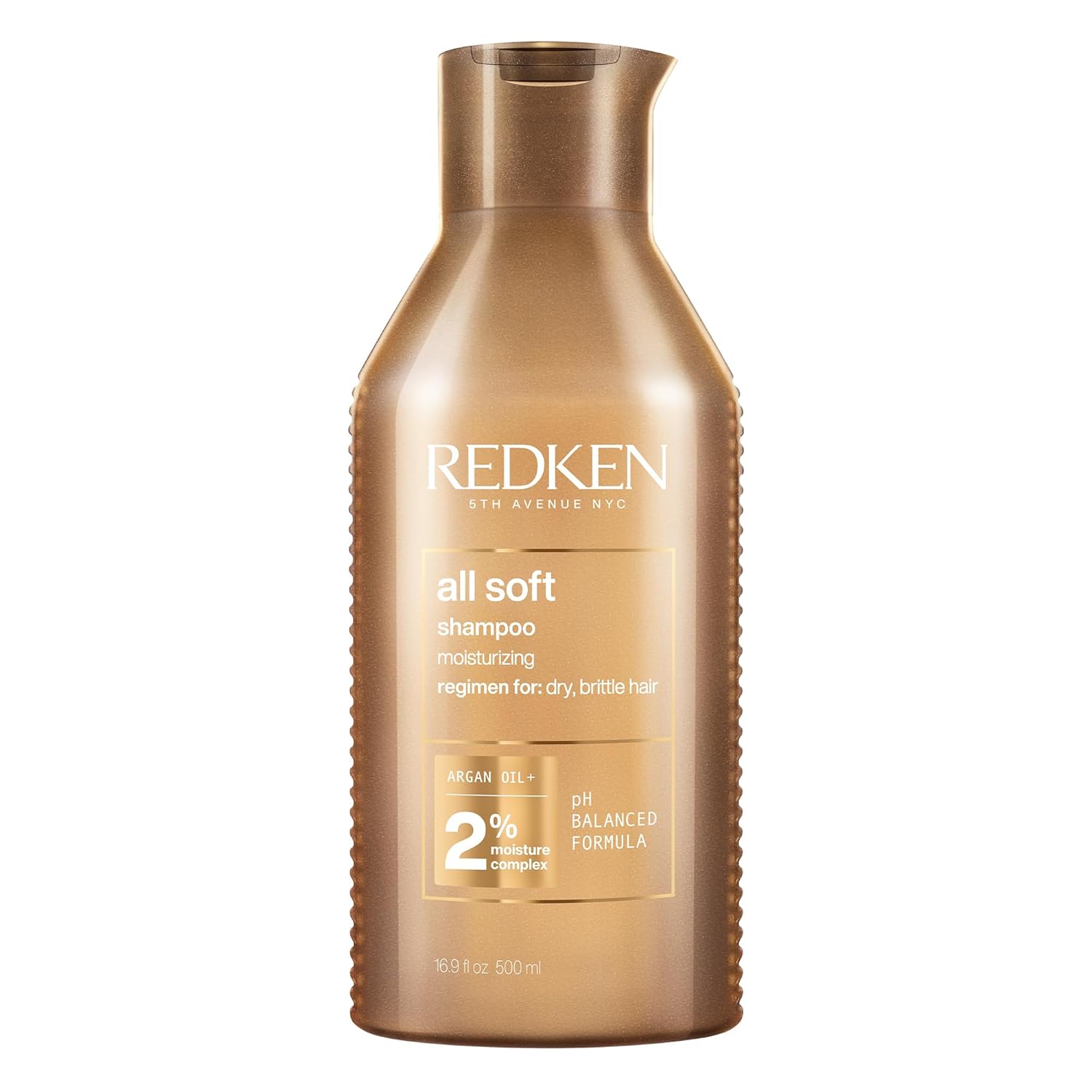 Redken All Soft Shampoo fuer trockenes bruechiges Haar mit Arganoel Omega-6