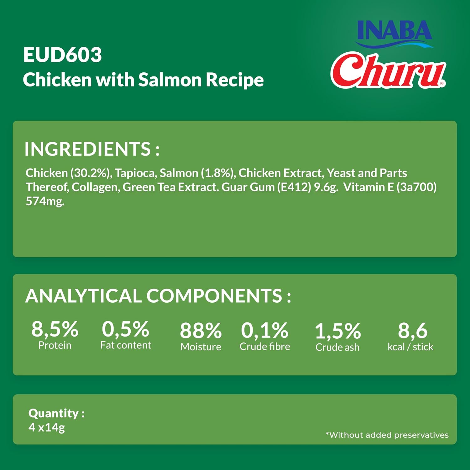 INABA Churu Rolls Hundesnack verschiedene Sorten Huhn