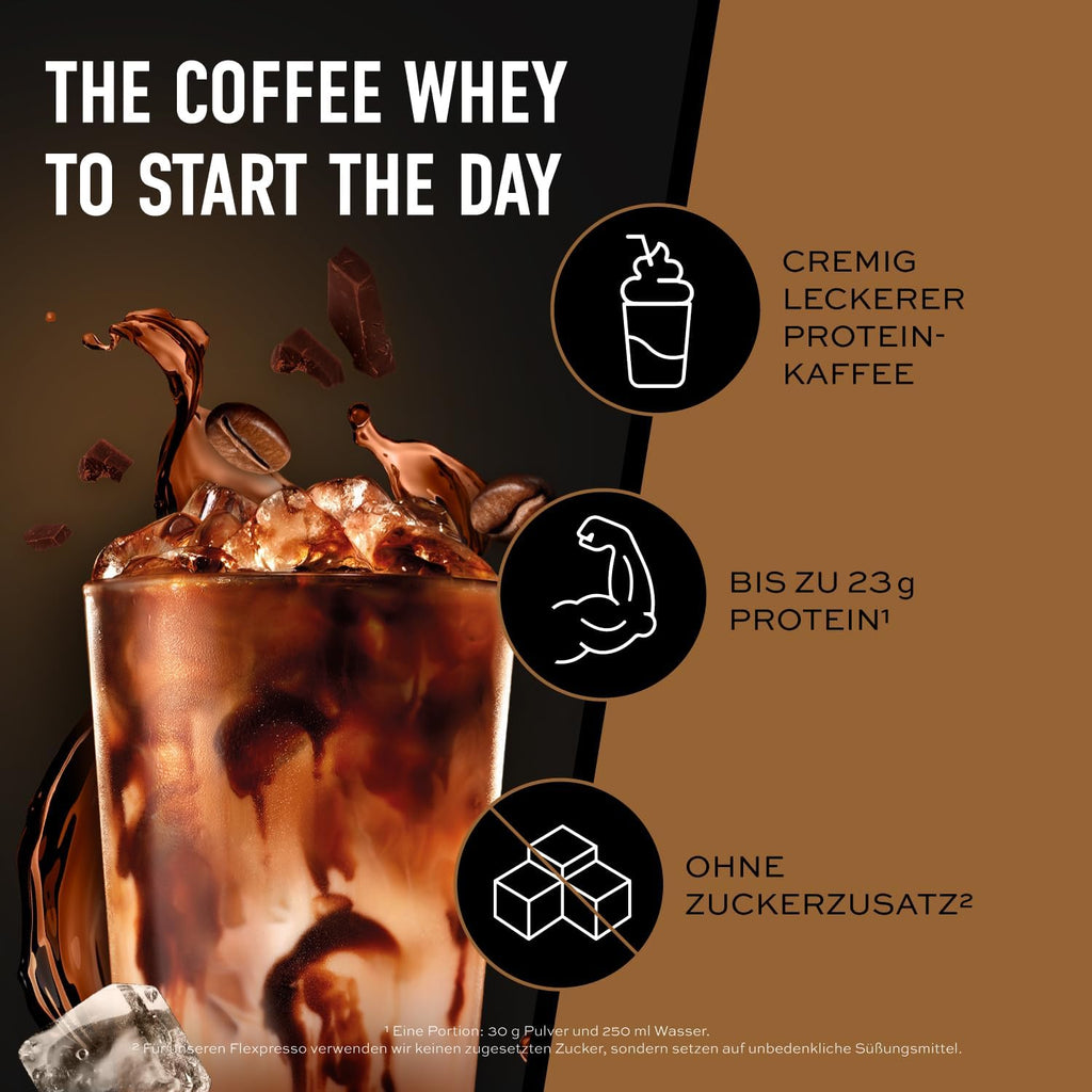 ESN Flexpresso Protein Coffee Cremiger Protein Kaffee verschiedene Sorten