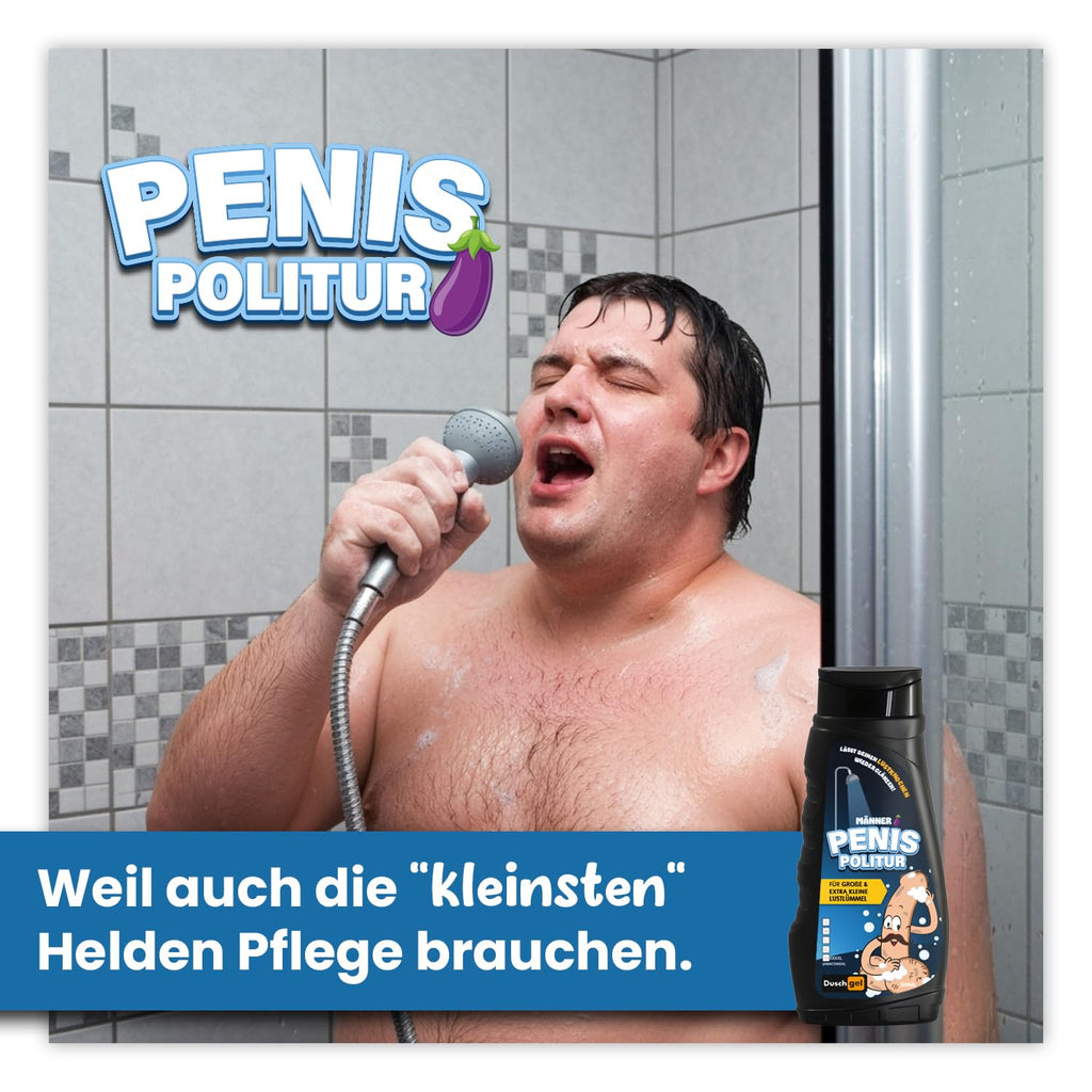 Lustiges Duschgel Herren Gag Geschenk Penis Politur Maenner Shampoo