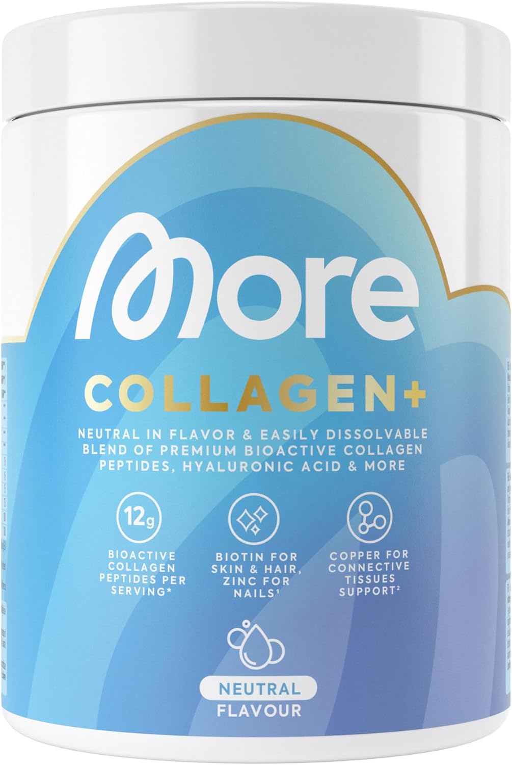 MORE Collagen+ Pulver Watermelon Mint Kollagen Hyaluron Vitamine