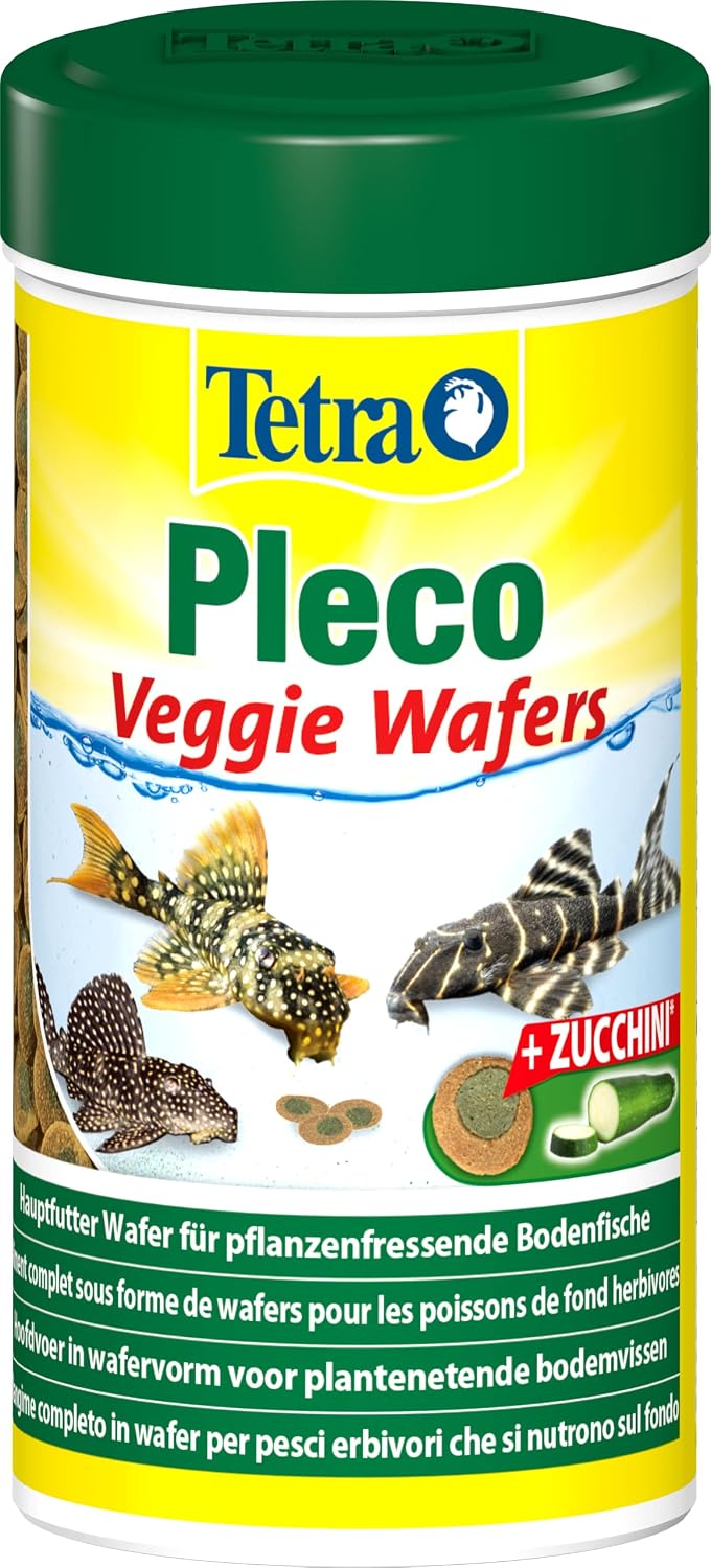 Tetra Pleco Algen Wafers Fischfutter fuer Welse mit Spirulina