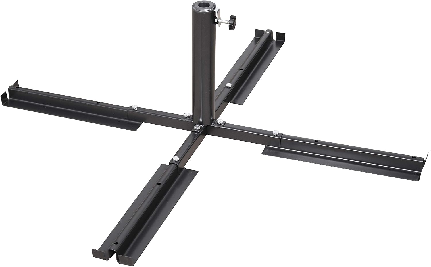 Schneider Plattenstaender Standard 837-15 anthrazit Stahl fuer Wegeplatten