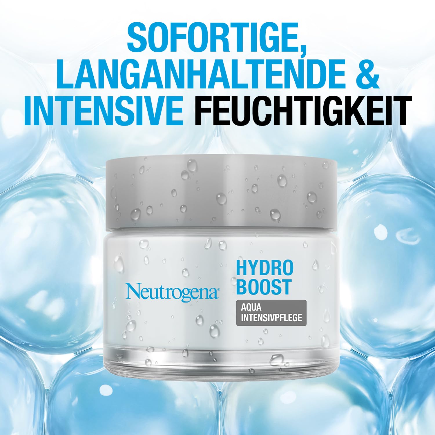 Neutrogena Hydro Boost Aqua Creme parfuemfrei mit Hyaluronsaeure