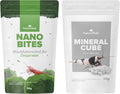 Nano Futterset Shrimp Bites und Mineralcube Pure Mineral 2in1 für Kleintiere