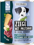 Tierliebhaber Hundefutter Nass Ziege mit Pastinake 91% Fleisch