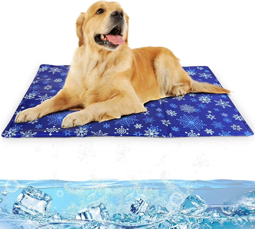 NAMOTEK Kuehlmatte Hund Katze 50cm-80cm selbstkuehlend wasserdicht ungiftig