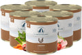 Lakefields Hundefutter Nass Huhn 61% getreidefrei 6x800g