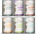 Hundefutter Nassfutter Mixpaket 6x400g Huhn Ente Rind Pute Kalb Lamm