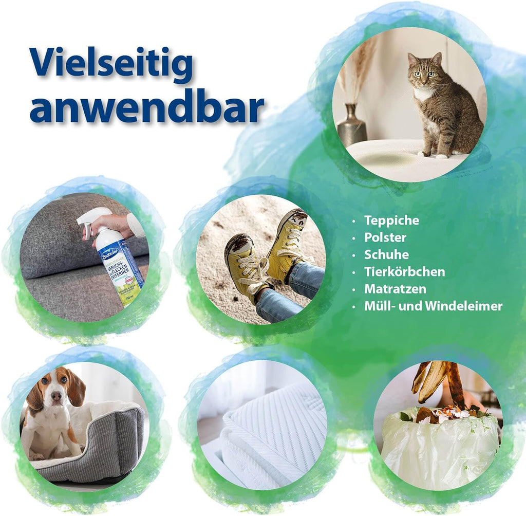 Bactador Enzymreiniger Spray Geruchsentferner fuer Nagerkaefige