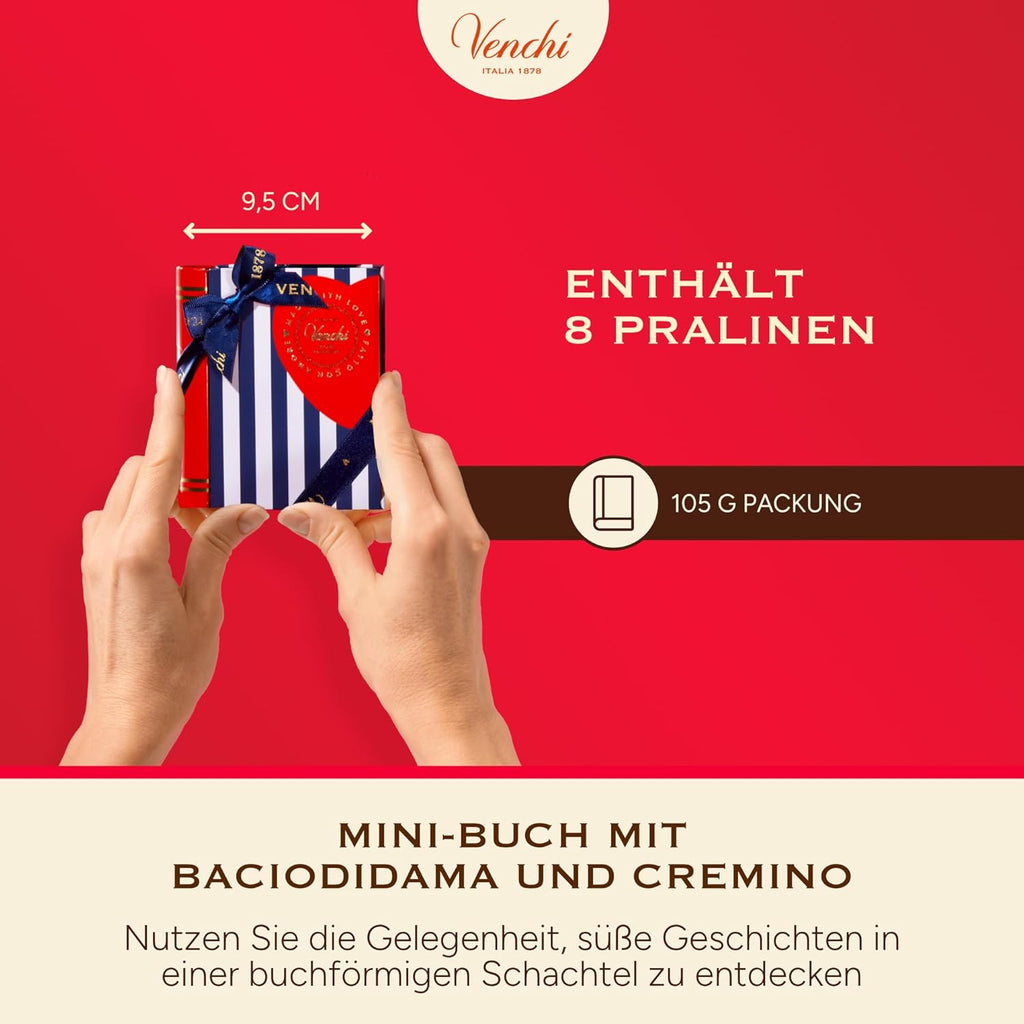Venchi Mini Taeschchen Pralinen glutenfrei Valentinstag Geschenk