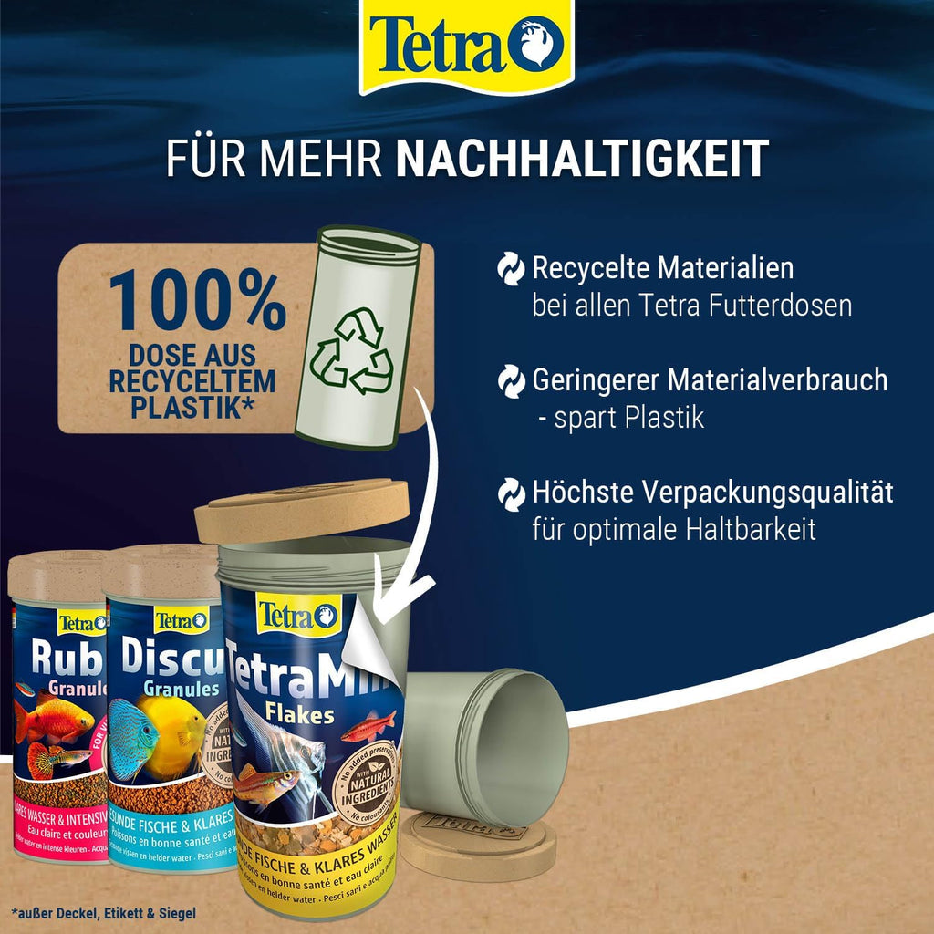 TetraMin Mini Granules langsam sinkend Fischfutter Dose