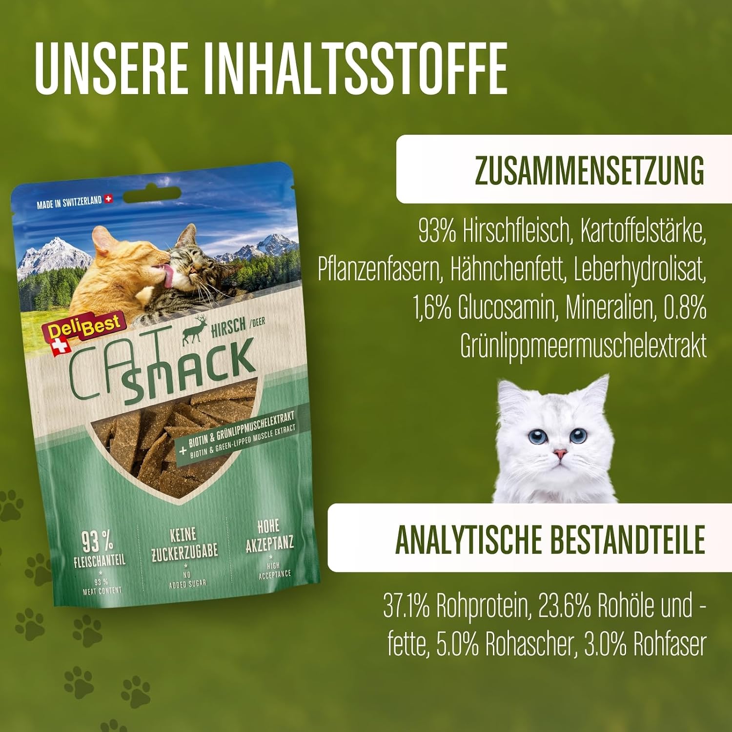Katzen Snack Kaenguru getreidefrei mit Kurkuma Verdauungsfoerdernd