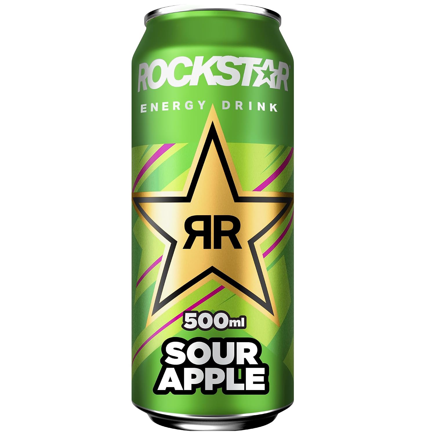 Rockstar Energy Drink Sour Apple Geschmack - Saures, koffeinhaltiges Erfrischung