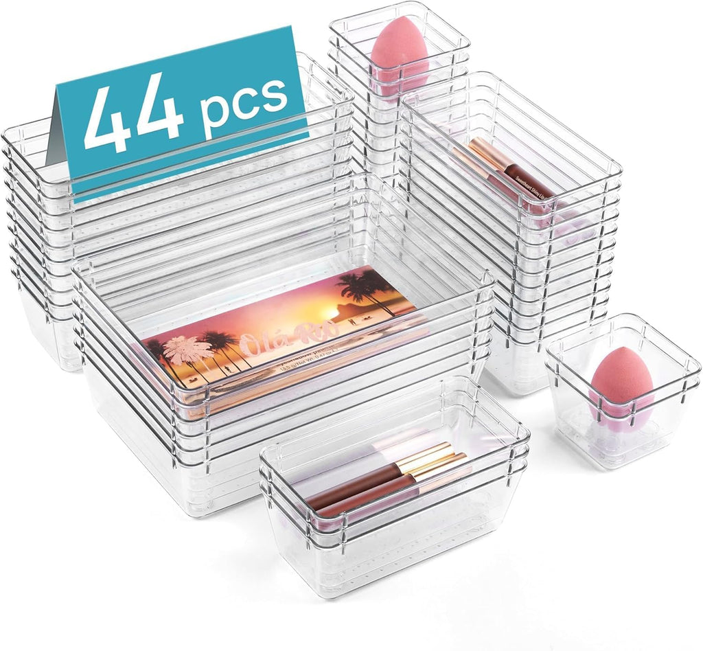 Vtopmart Schubladen Organizer 25 Teile 4 Groessen Besteckeinsatz Aufbewahrung