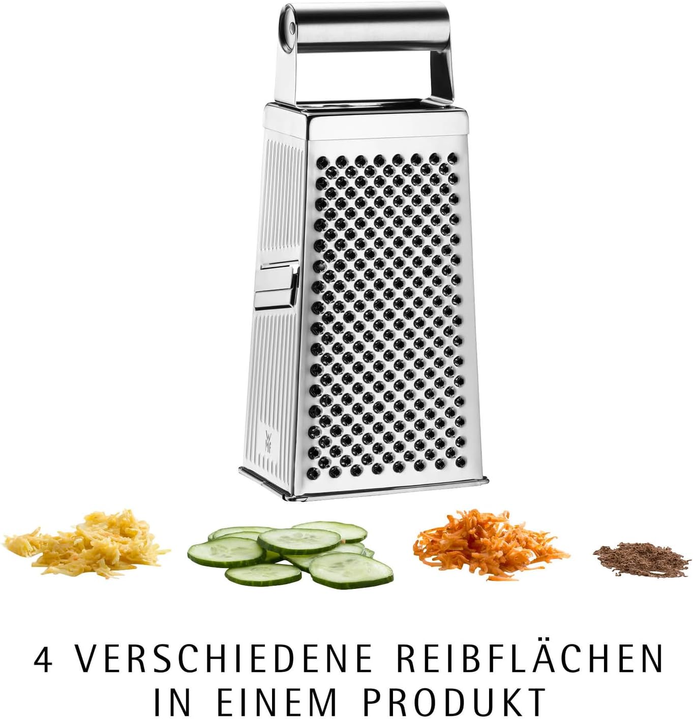 WMF Vierkantreibe Edelstahl 4 Reibeflaechen Kuechenreibe