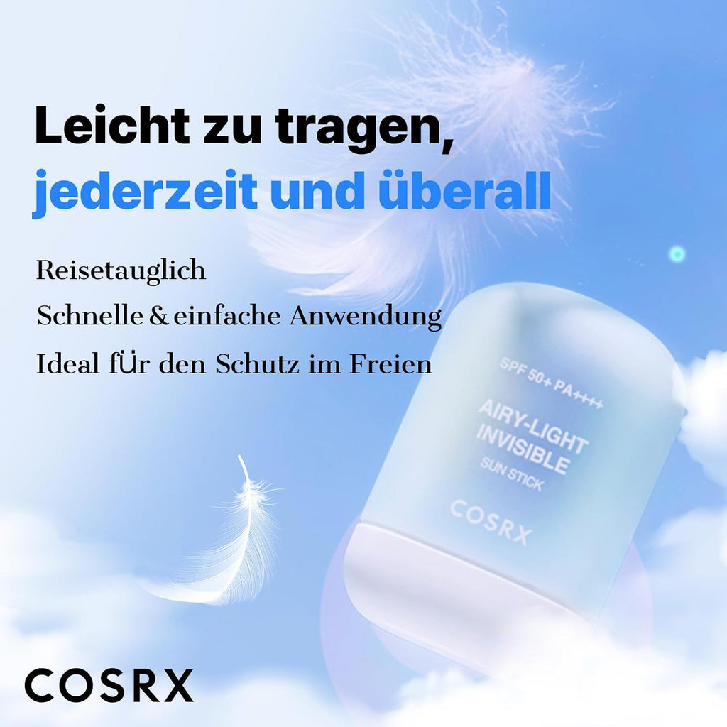 COSRX Sonnencreme LSF transparent leicht mit Hyaluronsaeure