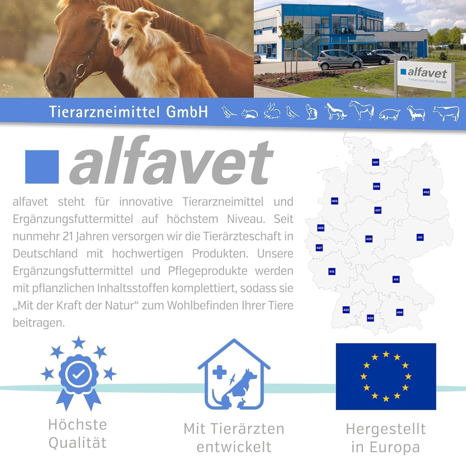 Alfavet ManukaSan für Hund, Katze und Kleintiere, natürliche pflegende Honigsalb
