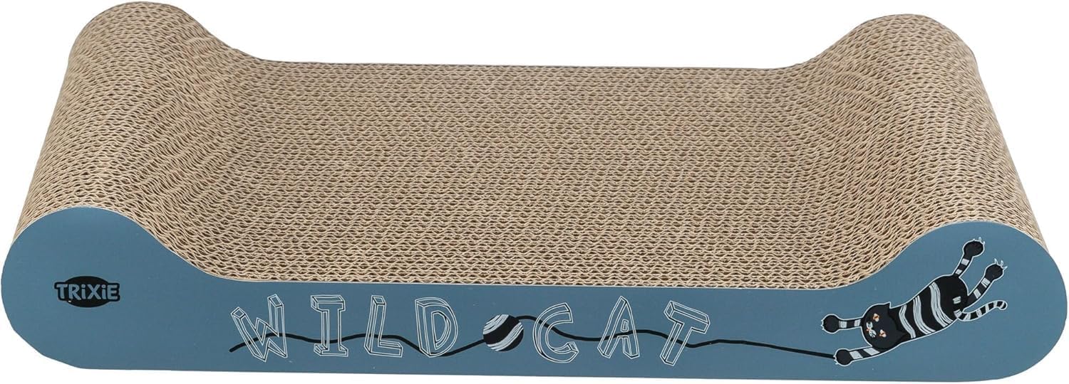 TRIXIE Kratzpappe Wild Cat 41x24x7 cm mit Katzenminze Kratzbrett