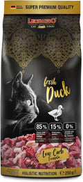 LEONARDO Fresh Duck & Poultry Katzenfutter Trocken 85% Frischfleisch