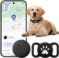 Bluetooth Haustier Tracker mit Halsbandhuelle IP68 wasserdicht fuer Android