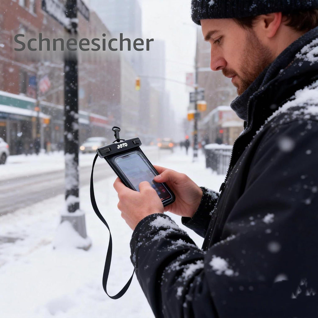 JOTO wasserdichte Universal Handytasche bis 7" IPX8 Schutz fuer iPhone Galaxy Xia