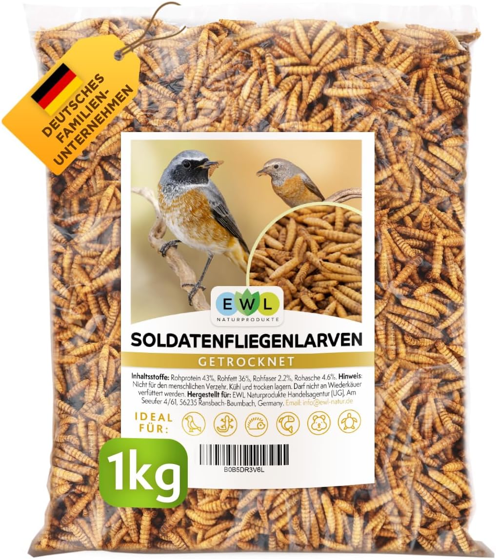 EWL Wasserfloehe getrocknet Daphnia Fischfutter, verschiedene
